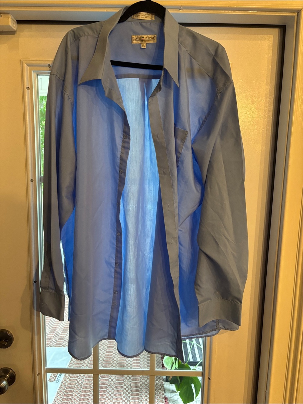 Ralph Lauren Men's Pale Blue Lightweight Shirt Jacket